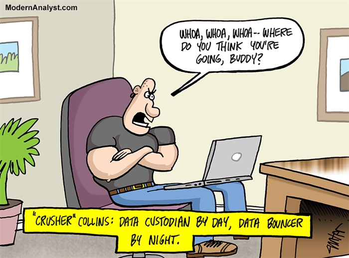 Humor - Cartoon: From Data Custodian to Data...